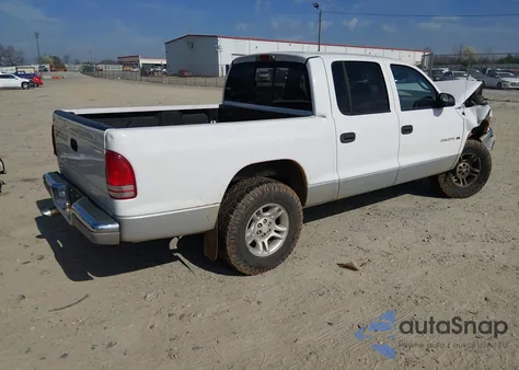 2001 Dodge Dakota Slt/Sport из США, поврежденный, VIN 1B7HL2AN41S296081